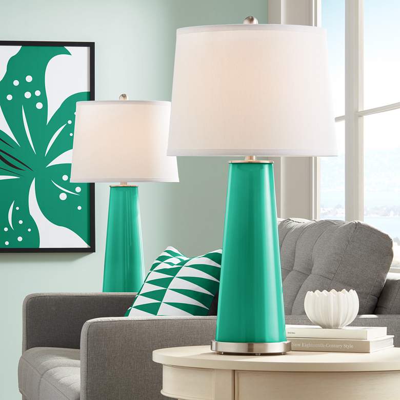 Image 1 Leaf Leo Table Lamp Set of 2