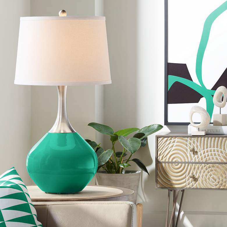 Image 1 Leaf Spencer Table Lamp