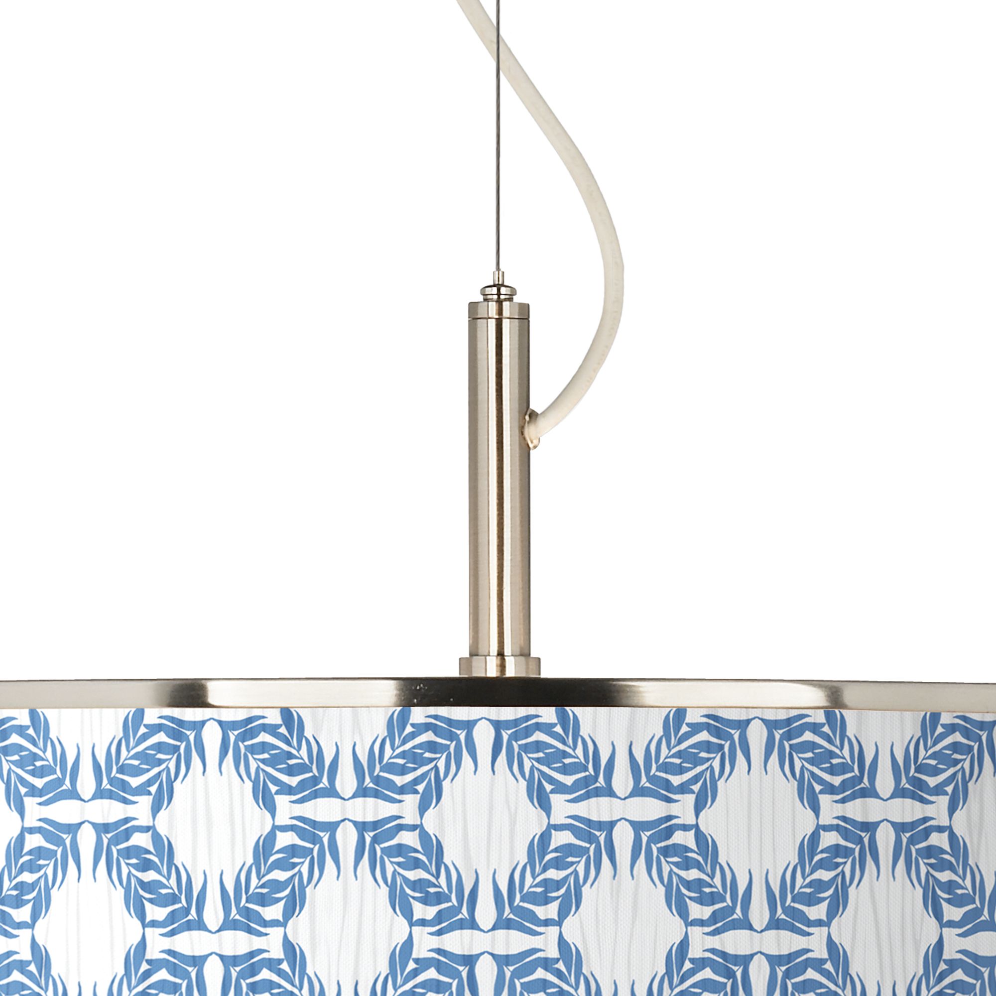 Image 2 Leaf Symmetry Giclee Glow 20" Wide Pendant Light more views