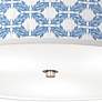 Thumbnail3 of Leaf Symmetry Giclee Nickel 20 1/4" Wide Ceiling Light more views