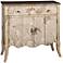Leah 34" High Hand-Painted Accent Chest