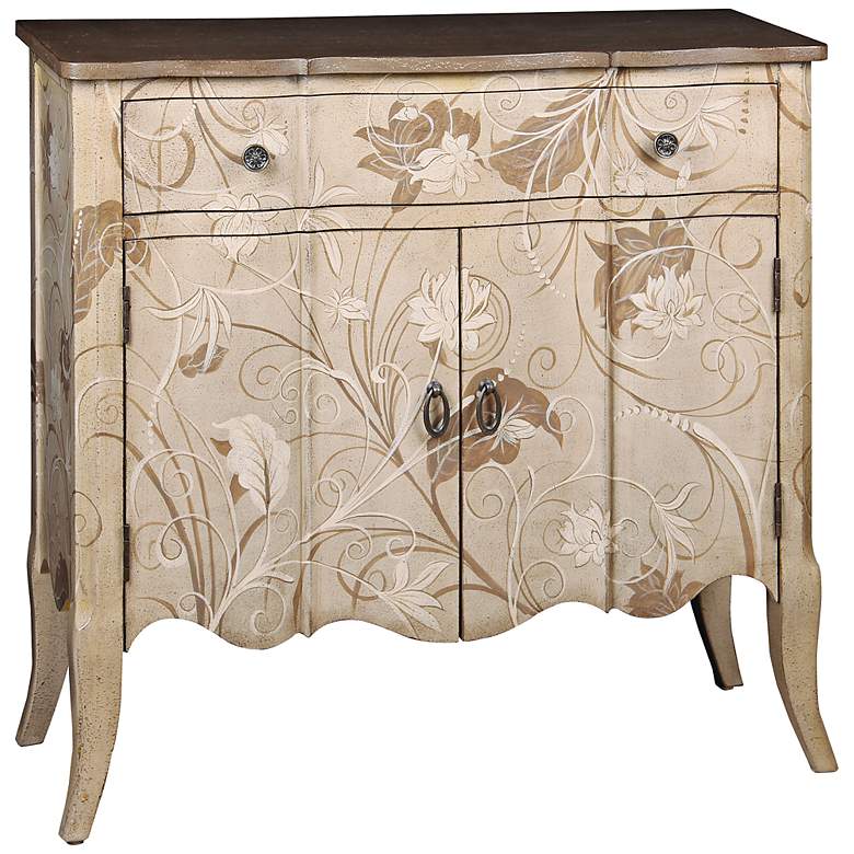 Image 1 Leah 34 inch High Hand-Painted Accent Chest