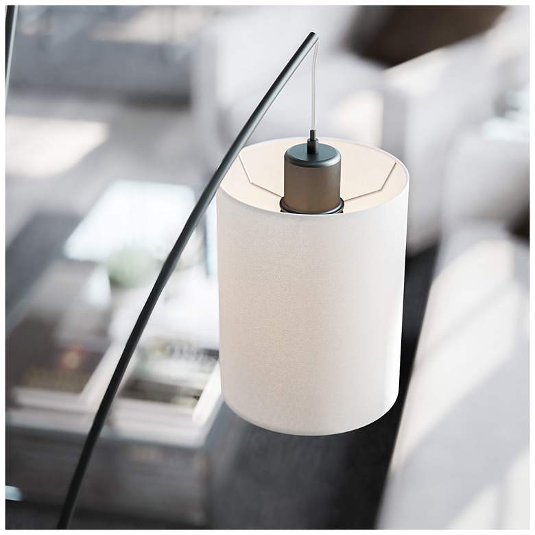 Image 7 Leah 83.5" High 3-Light Black Floor Lamp more views