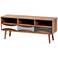 Leane 47 1/4" Wide Natural Brown 3-Drawer TV Stand
