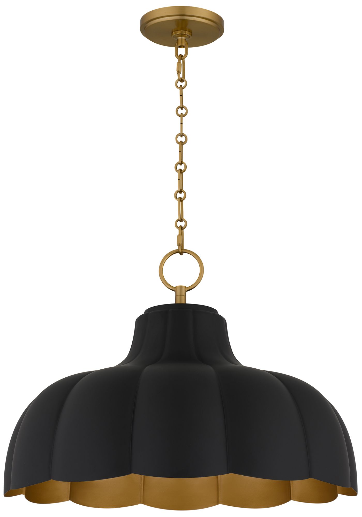 Thumbnail2 of Leanne 4-Light Matte Black Pendant Light more views