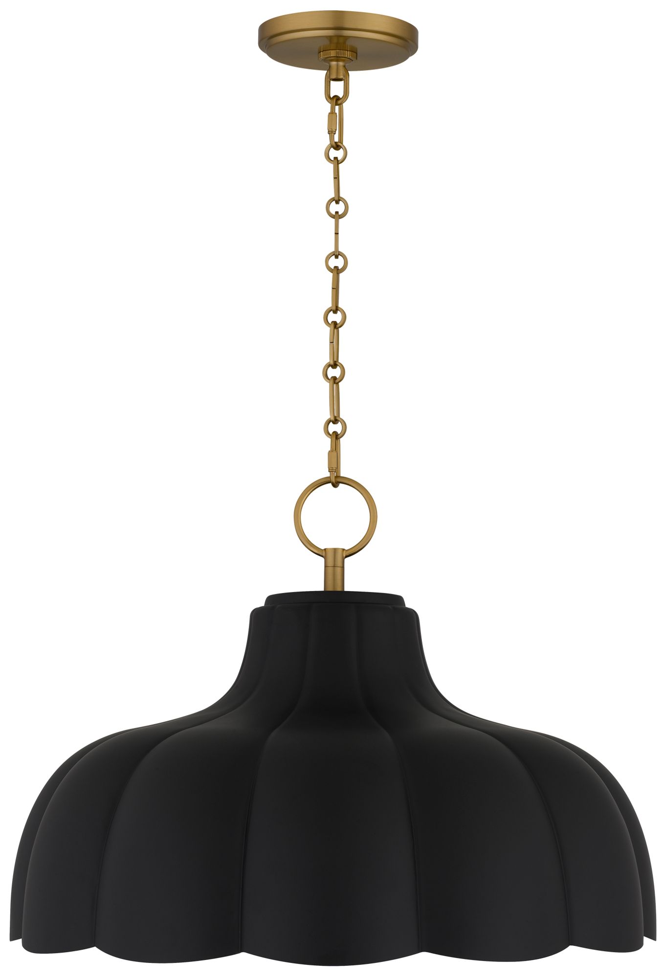 Thumbnail3 of Leanne 4-Light Matte Black Pendant Light more views