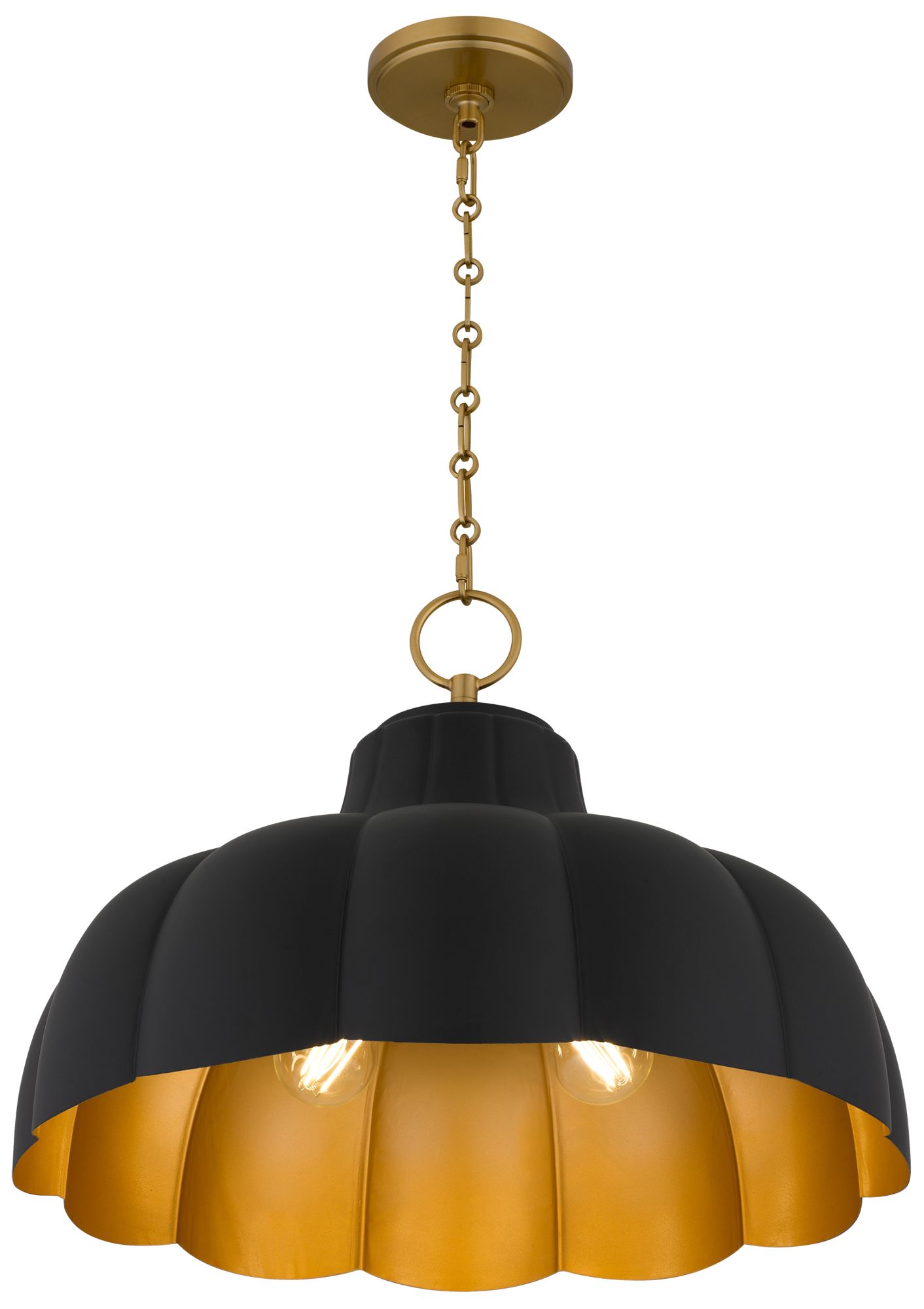 Thumbnail4 of Leanne 4-Light Matte Black Pendant Light more views
