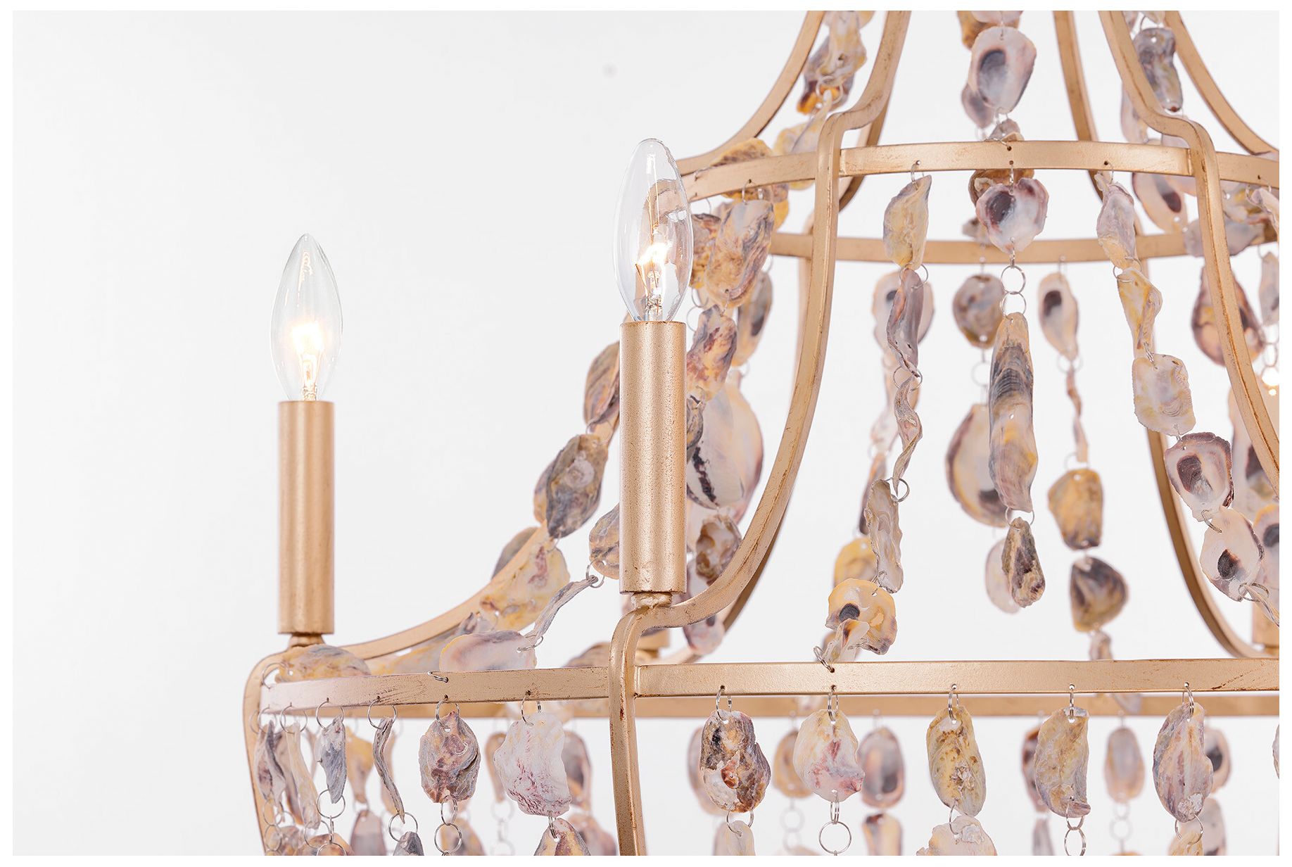 Image 3 Leanne 6-Light Chandelier in Chandon by Breegan Jane more views