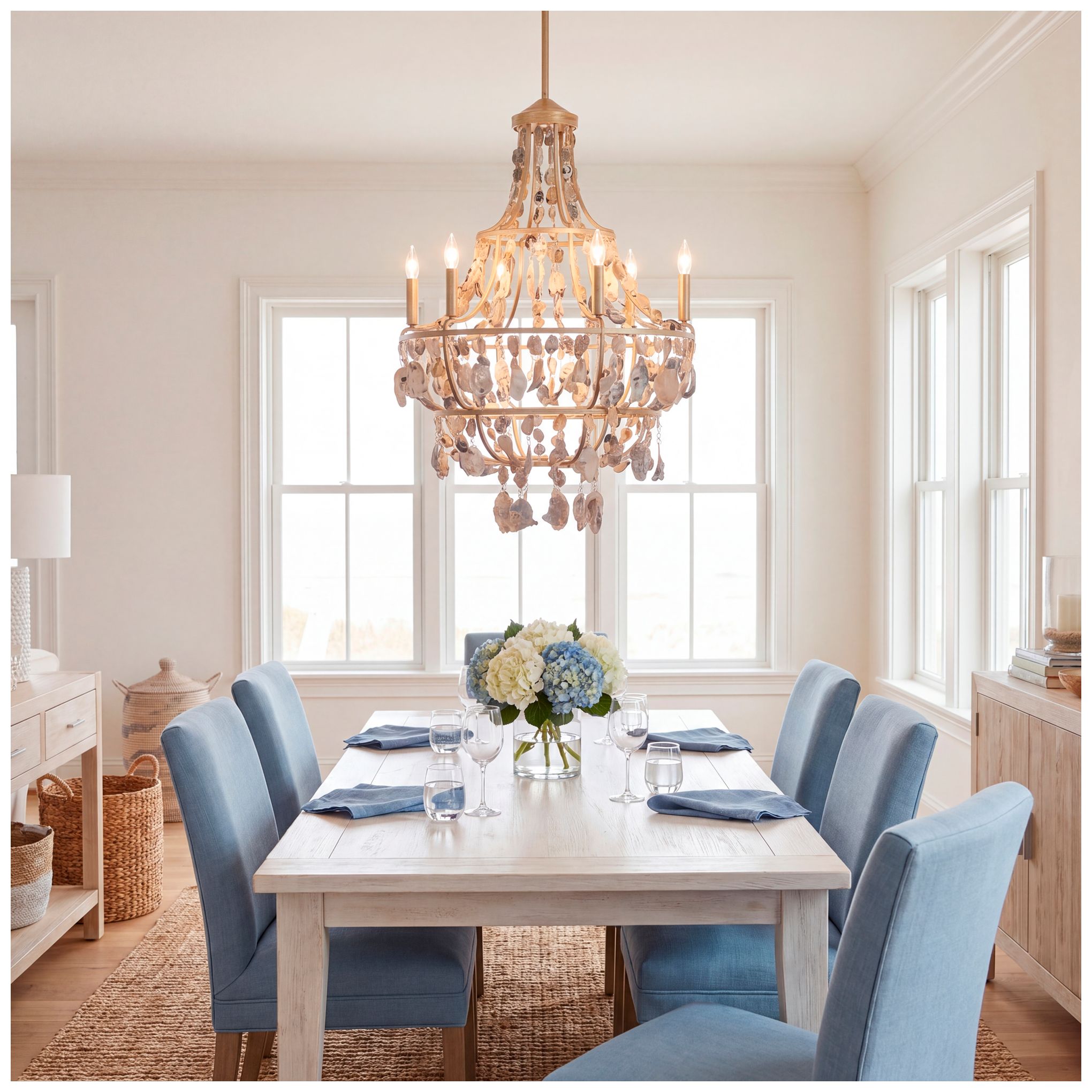 Image 7 Leanne 6-Light Chandelier in Chandon by Breegan Jane more views
