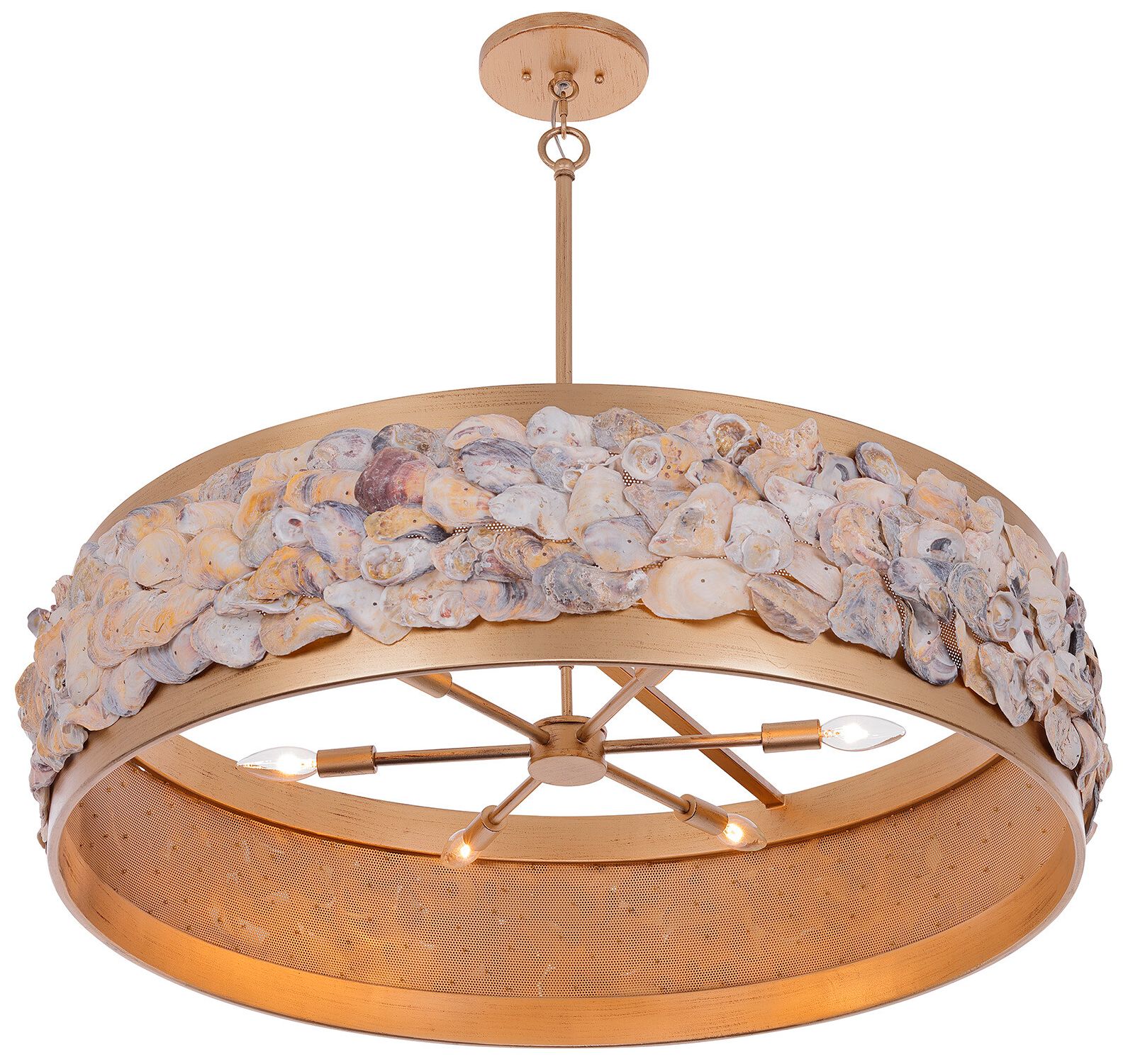 Image 6 Leanne 6-Light Pendant in Chandon by Breegan Jane more views
