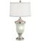 Leanne Alabaster Urn Table Lamp with LED Night Light Bulb