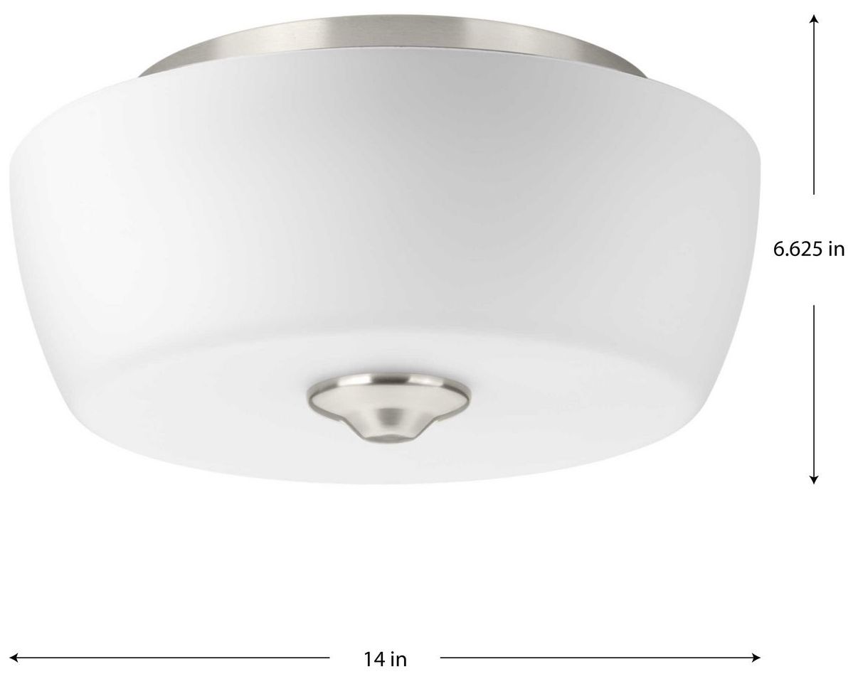 Image 4 Leap Collection Two-Light 14" Flush Mount more views