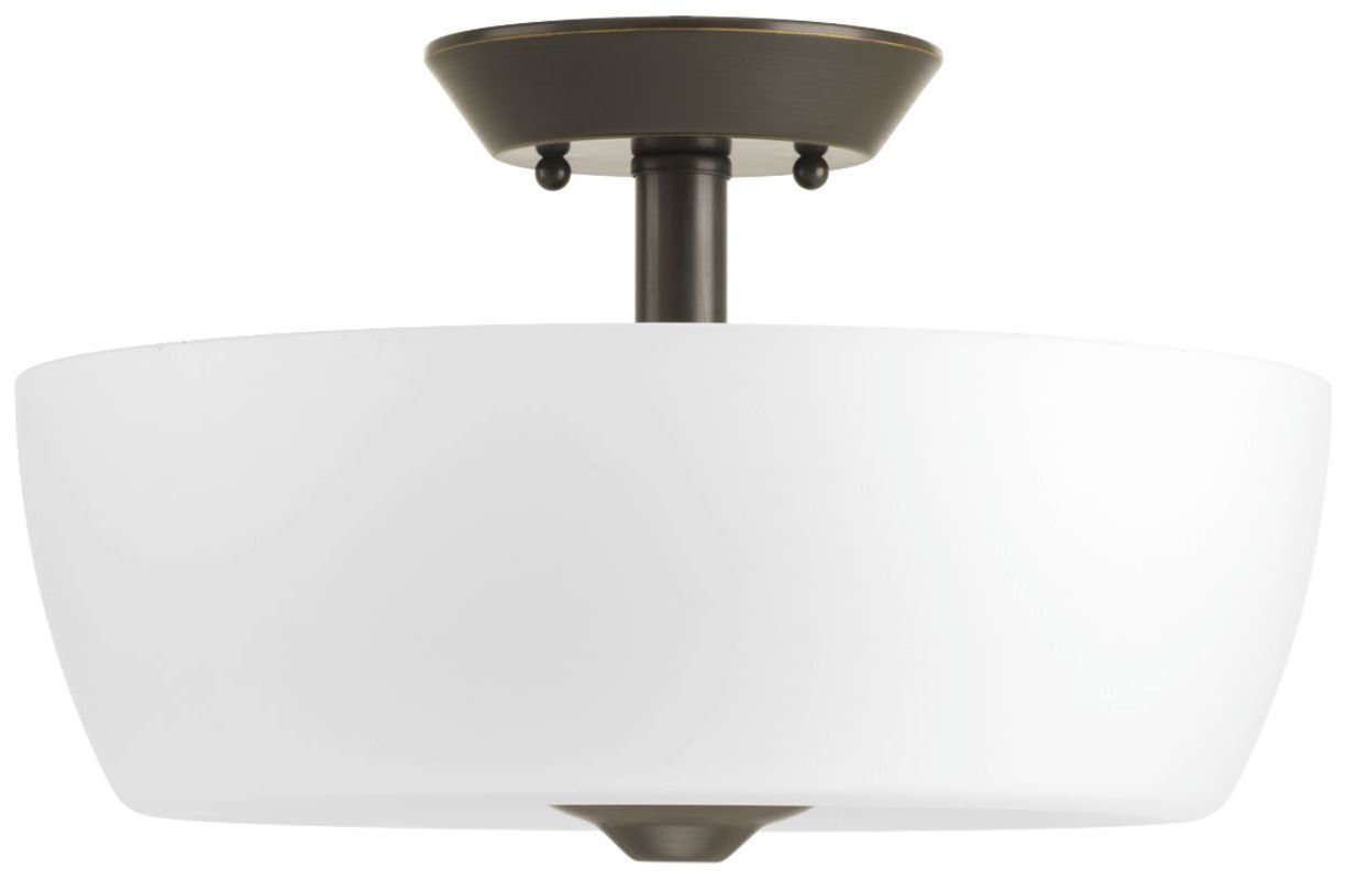 Image 2 Leap Collection Two-Light 14" Semi-Flush Mount more views