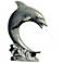 Leaping Dolphin 28" High Pond Spitter Fountain