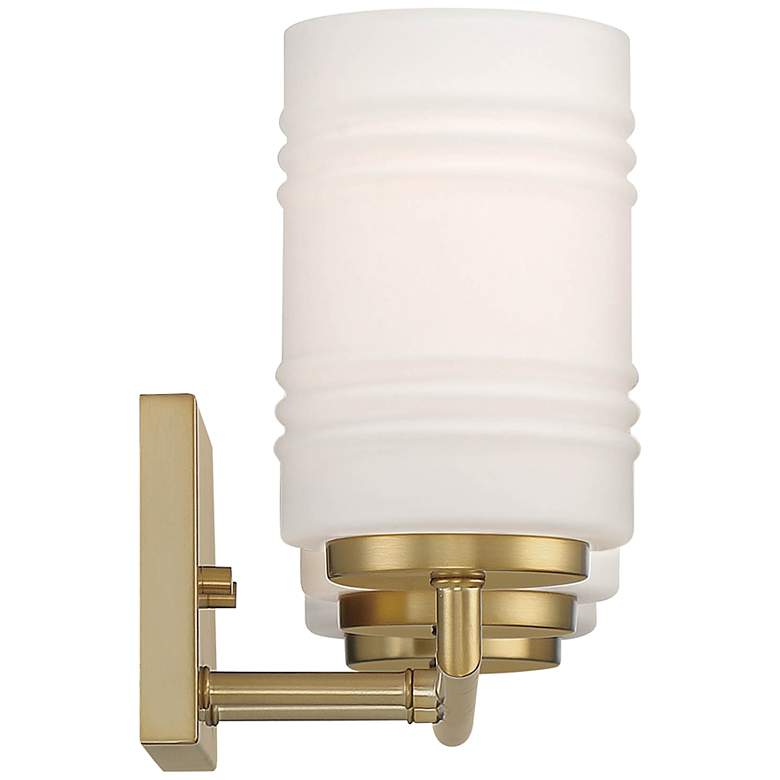 Image 4 Leavenworth 23 1/2"W Brushed Gold 3-Light Vanity Bath Light more views