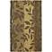 Leaves & Branches Camel Handmade Rug