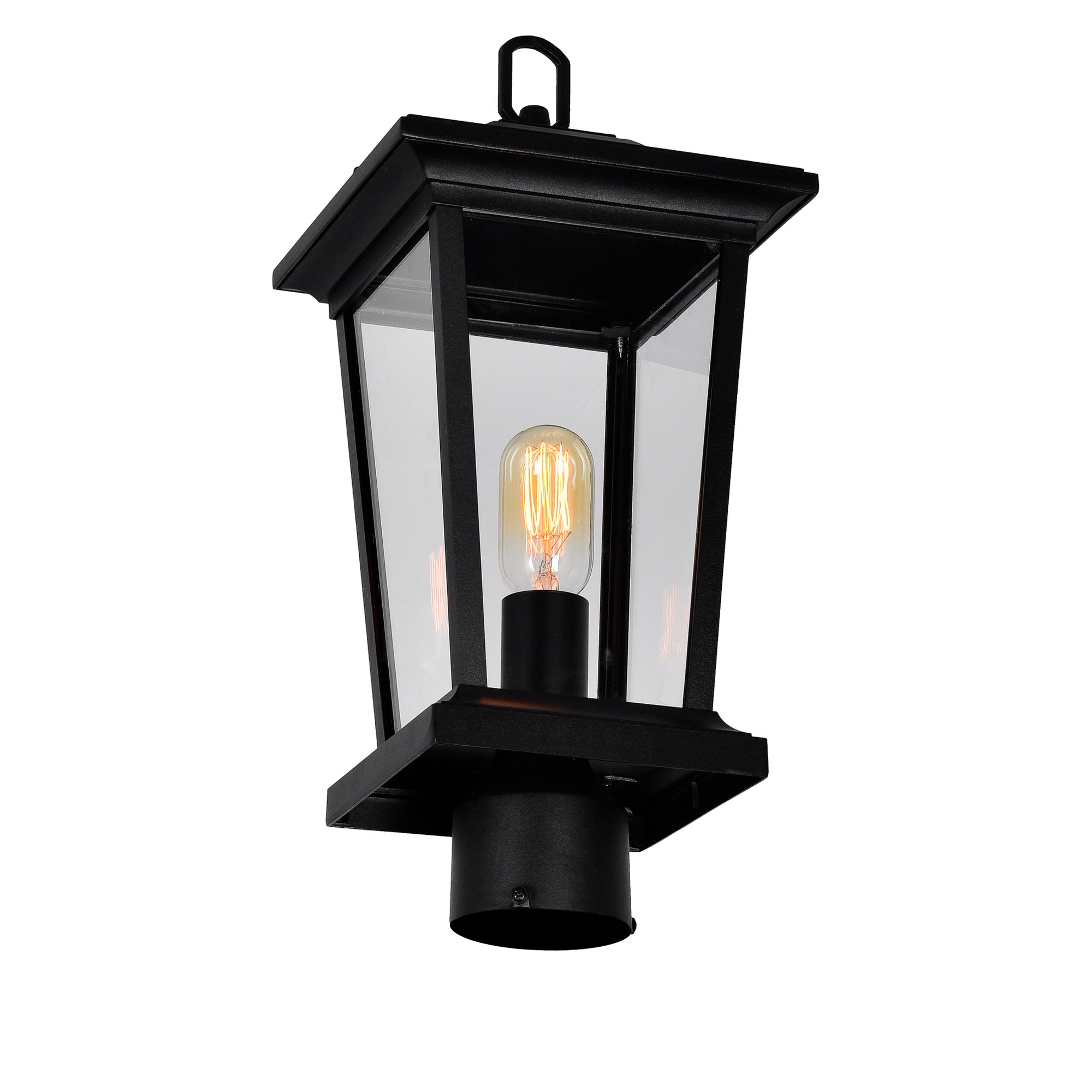 Image 3 Leawood 1 Light Black Outdoor Lantern Head more views