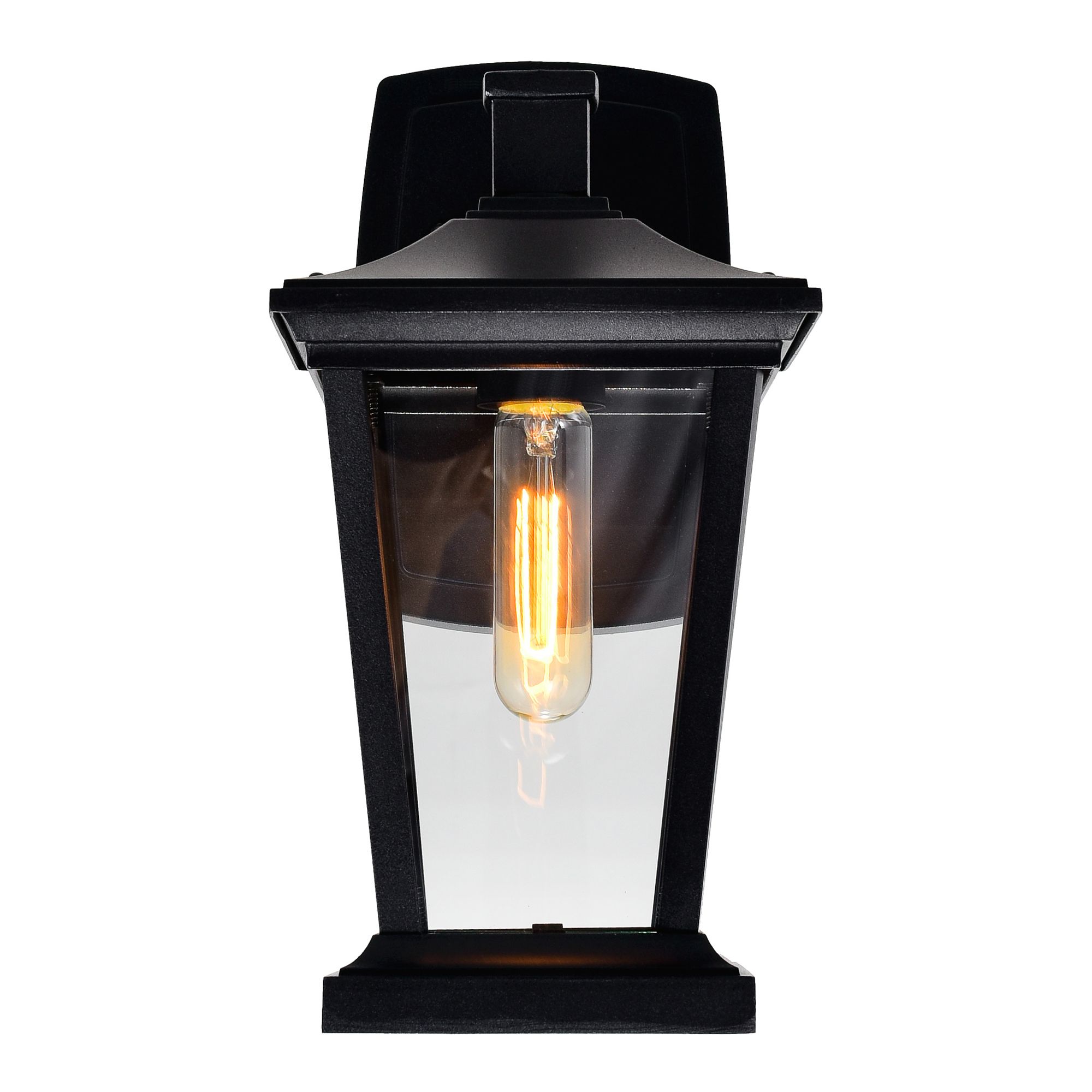 Image 5 Leawood 1 Light Black Outdoor Wall Light more views