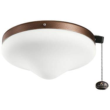 LED 10.25" Wet Light Kit Weathered Copper Powder Coat