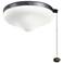LED 10.25" Wet Light Kit Weathered Steel Powder Coat