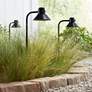 LED 10-Piece Landscape Set with Path and Bronze Spotlights