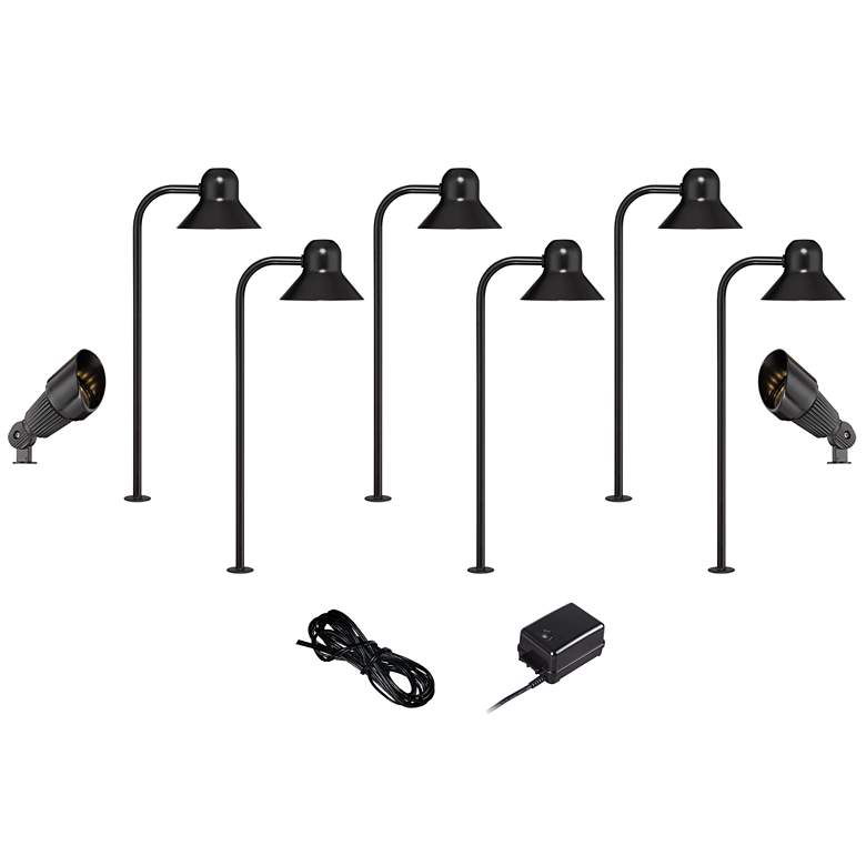 Image 1 LED 10-Piece Landscape Set with Path and Spotlights