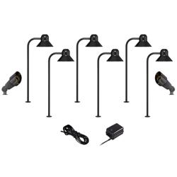 LED 10-Piece Landscape Set with Path and Spotlights