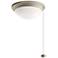 LED 11" Wet Light Kit Antique Satin Silver
