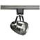 LED 12W Track Head, Pinch back shape Brushed Nickel - 36 Degree Beam