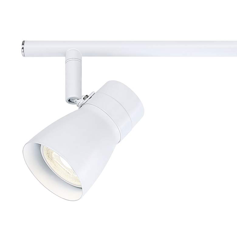 Image 2 LED 24 inch Wide White 4-Light Track Light Kit for Celling or Wall more views