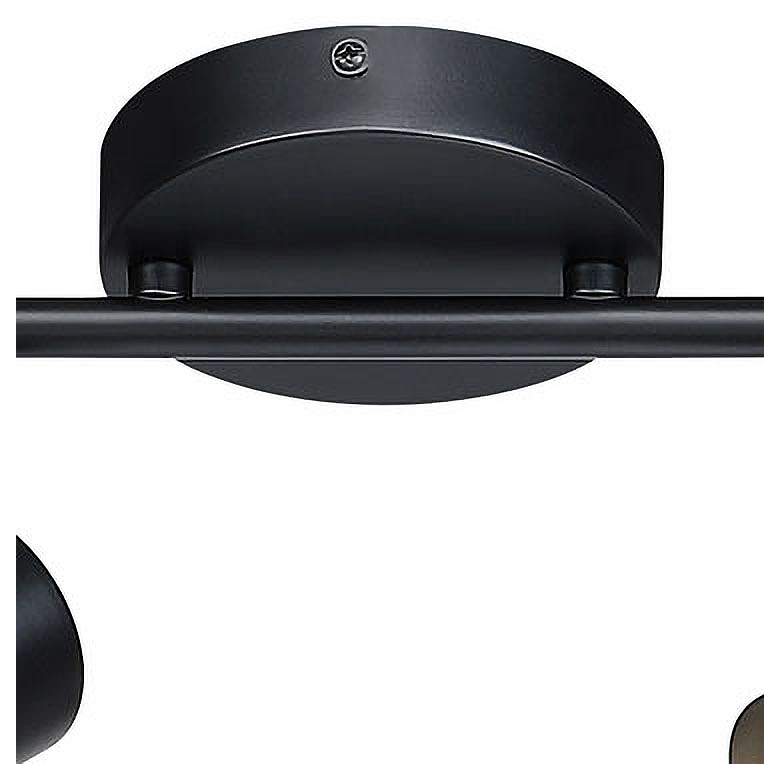 Image 3 LED 30 inch Wide Black 4-Light Track Light Kit for Ceiling or Wall more views