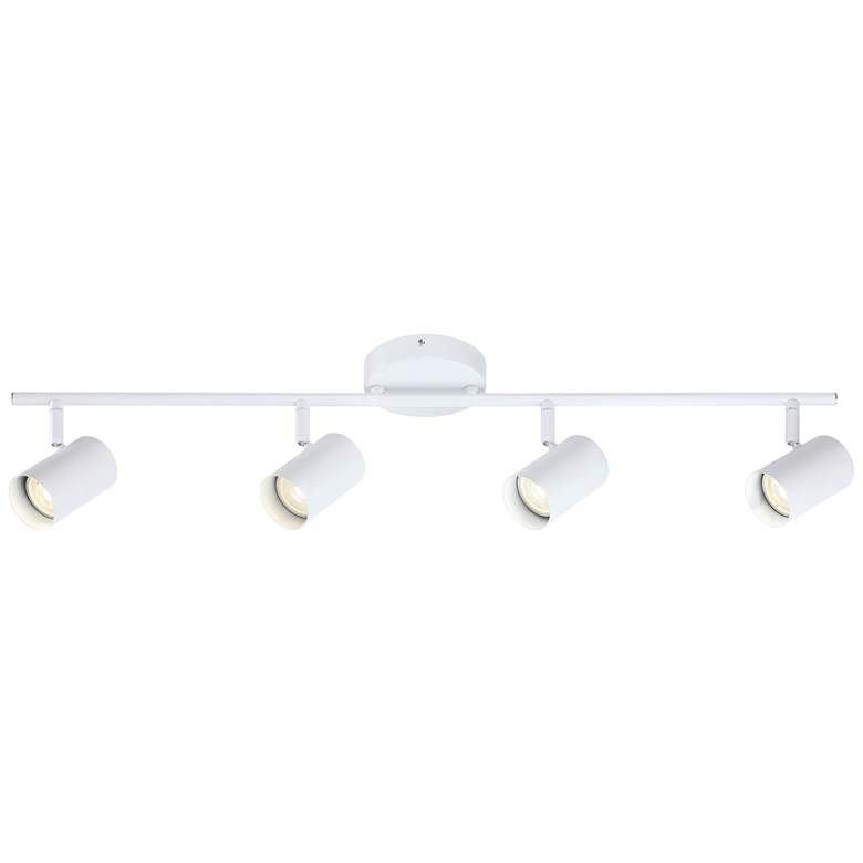 Image 1 LED 30 inch Wide White 4-Light Track Light Kit for Ceiling or Wall