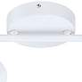 LED 30" Wide White 4-Light Track Light Kit for Ceiling or Wall
