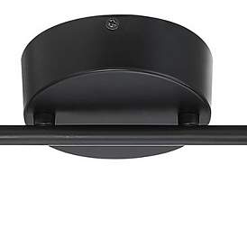 Image3 of LED 31" Wide Black 4-Light Track Light Kit for Ceiling or Wall more views