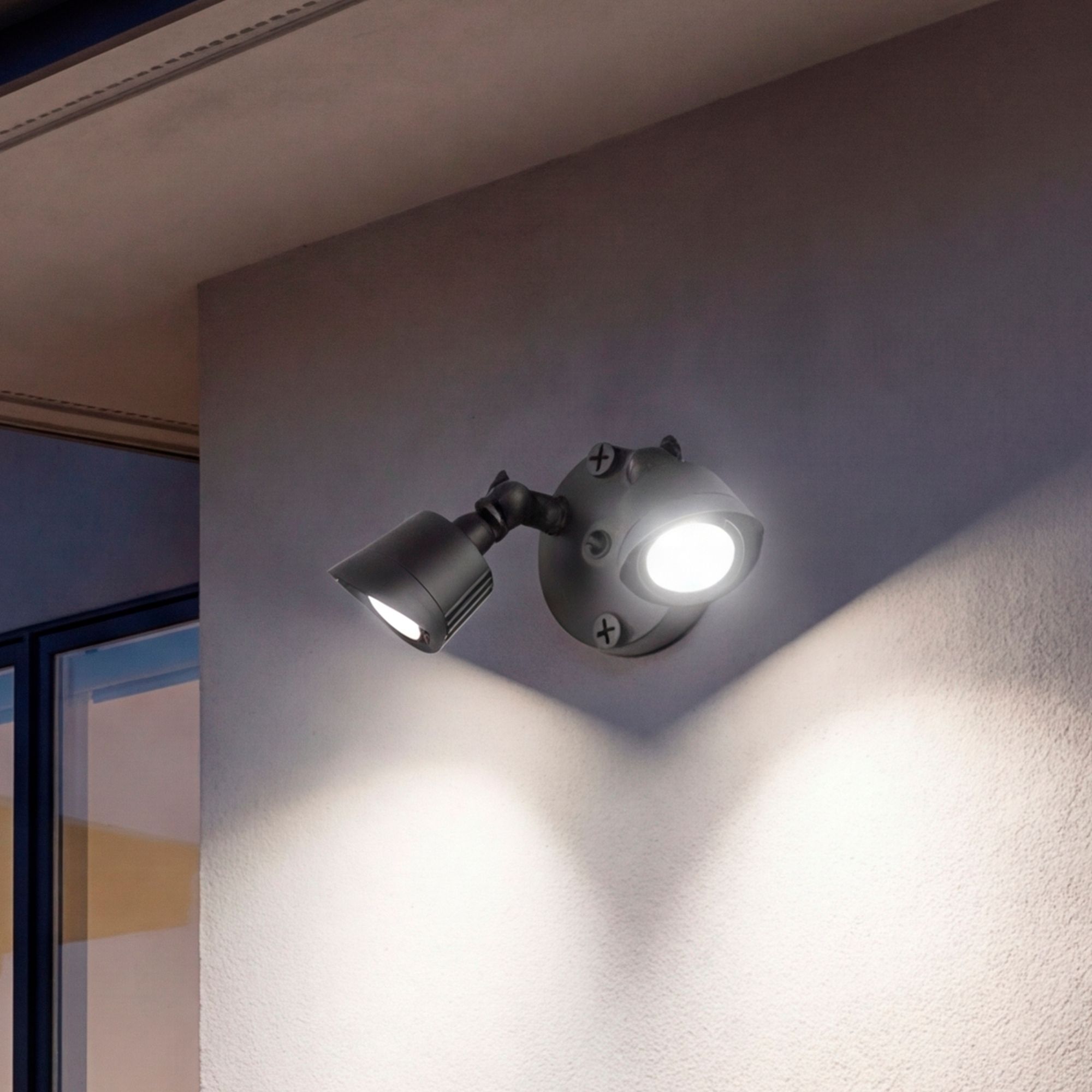 Image 5 LED 3CCT Double Flood Light in Black more views
