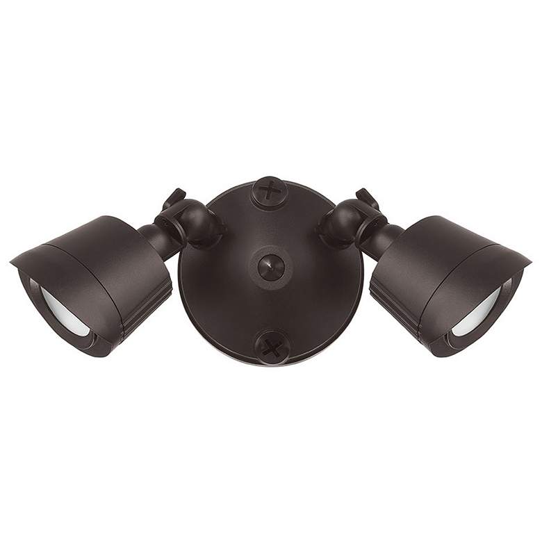 Image 2 LED 3CCT Double Flood Light in Bronze more views