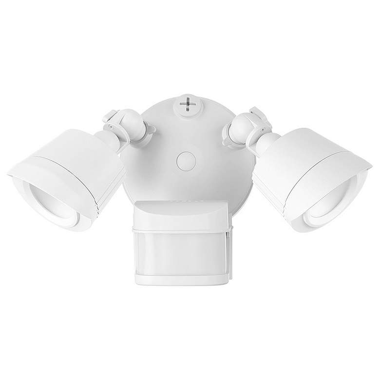 Image 2 LED 3CCT Motion Sensored Double Flood Light in White more views