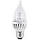 LED 7  Watts  Medium Base Soft White Flame Tip Bulb