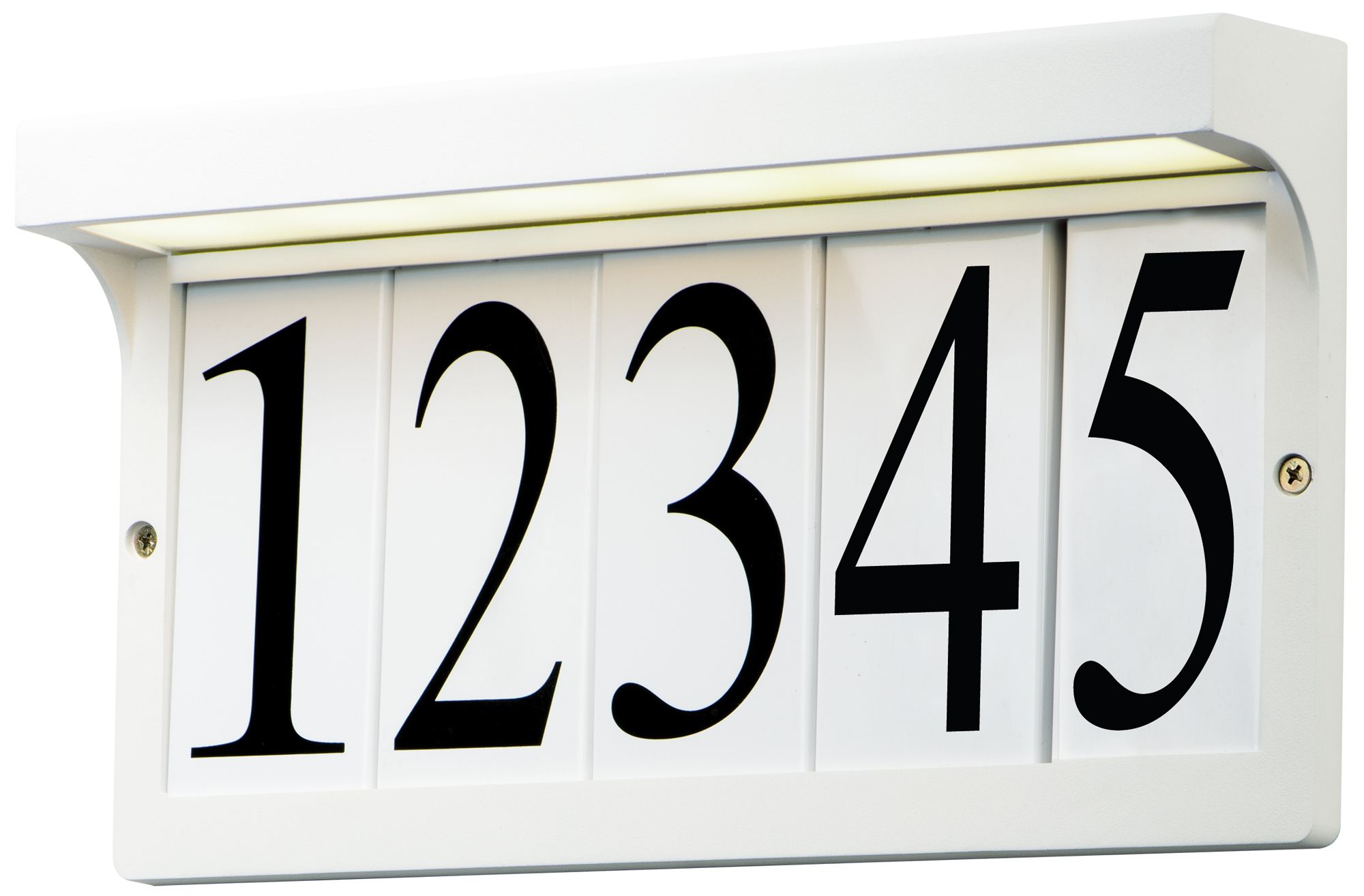 Image 2 LED Address Light Frame -Outdoor Wall Mount