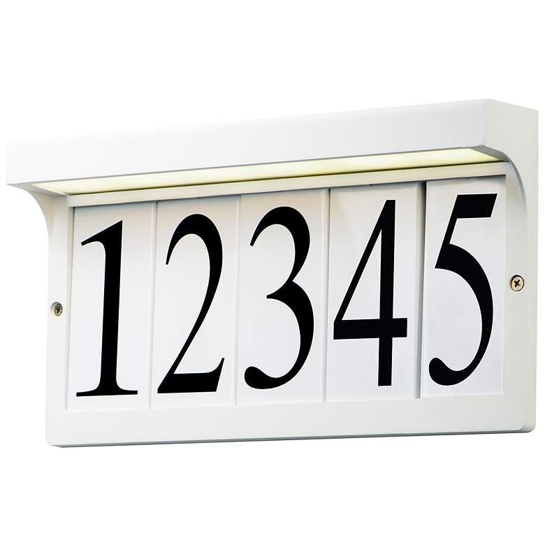 LED Address Light Frame -Outdoor Wall Mount - #163T3 | Lamps Plus