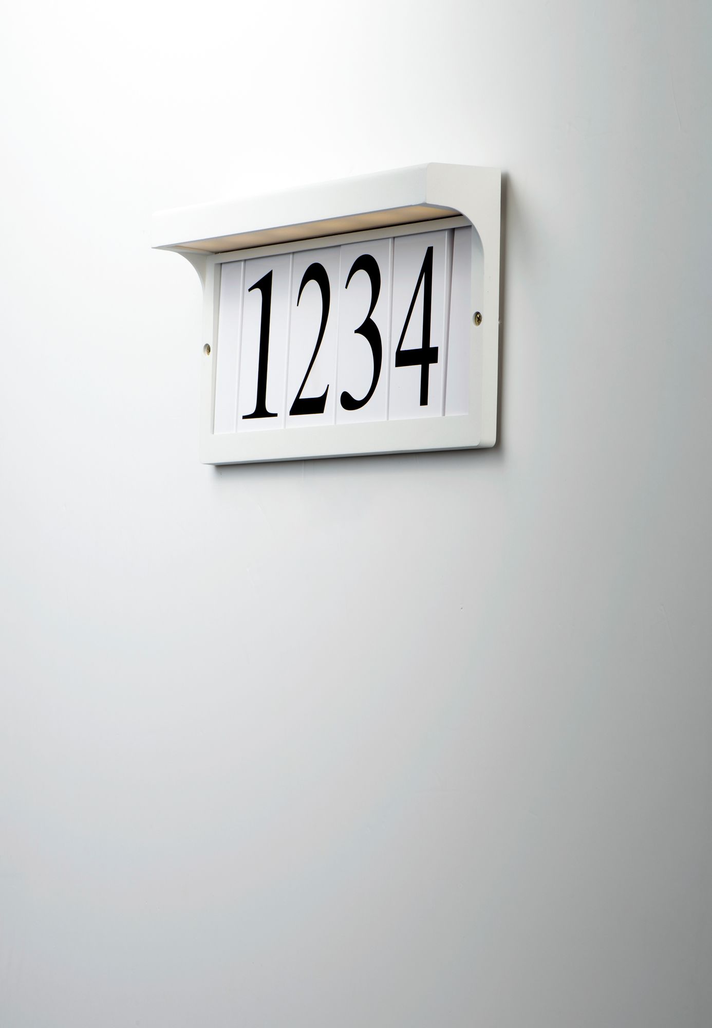 Image 3 LED Address Light Frame -Outdoor Wall Mount more views