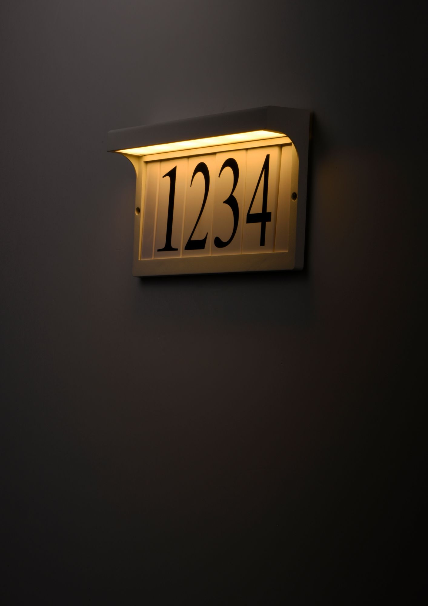 Image 4 LED Address Light Frame -Outdoor Wall Mount more views