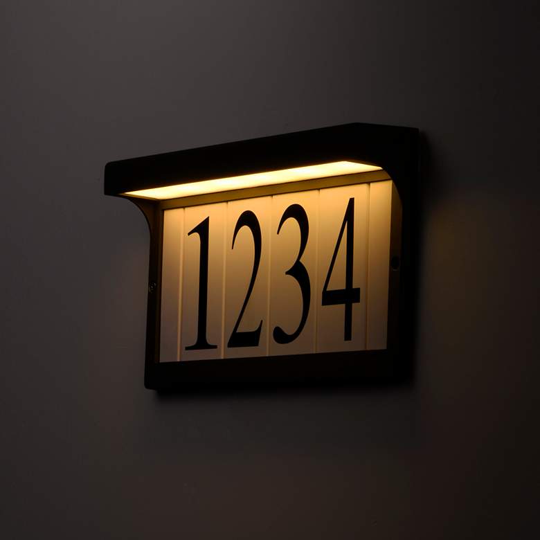 Image 1 LED Address-Outdoor Wall Mount Light Frame Only
