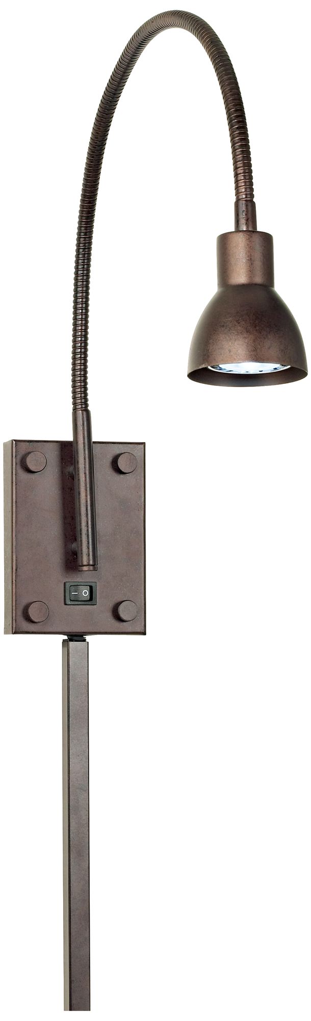 gooseneck wall lamp reading