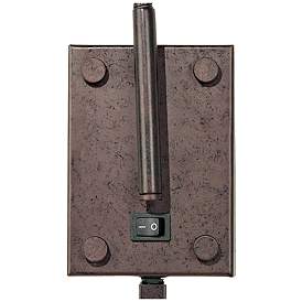 Image5 of LED Bronze Gooseneck Modern Plug-In Swing Arm Wall Lamp more views