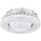 LED Canopy Fixture; 100 Watt; CCT Selectable; White Finish; 100-277 Volt