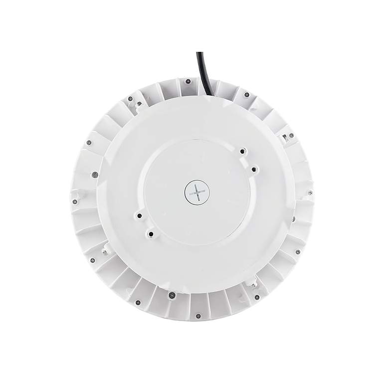 Image 4 LED Canopy Fixture; 100 Watt; CCT Selectable; White Finish; 100-277 Volt more views