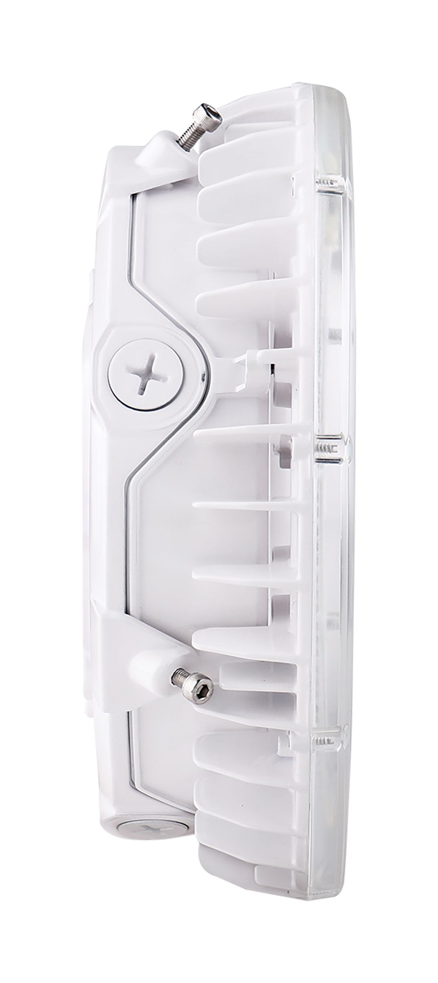 Image 7 LED Canopy Fixture; 100 Watt; CCT Selectable; White Finish; 100-277 Volt more views