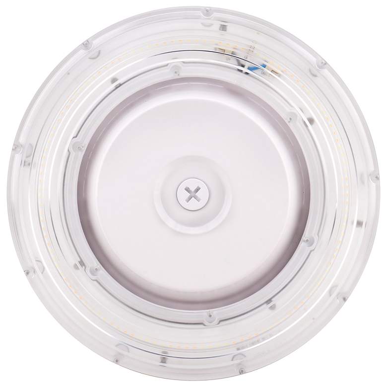 Image 3 LED Canopy Fixture; 100 Watt; CCT Selectable; White Finish more views