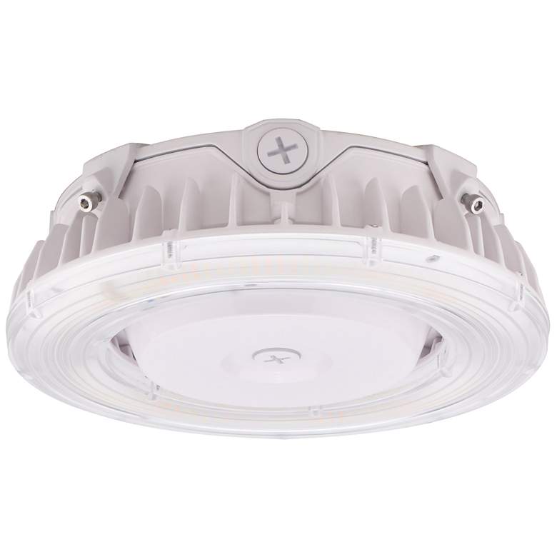 Image 1 LED Canopy Fixture; 40 Watt; CCT Selectable; White Finish